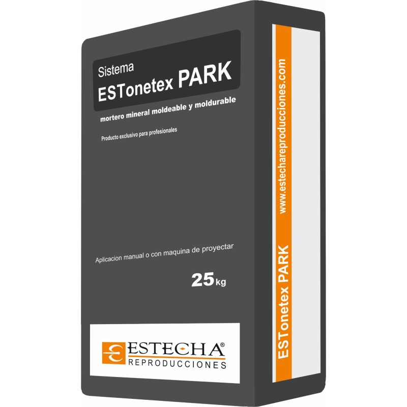 Mortero ESTonetex Park para roca artificial exterior