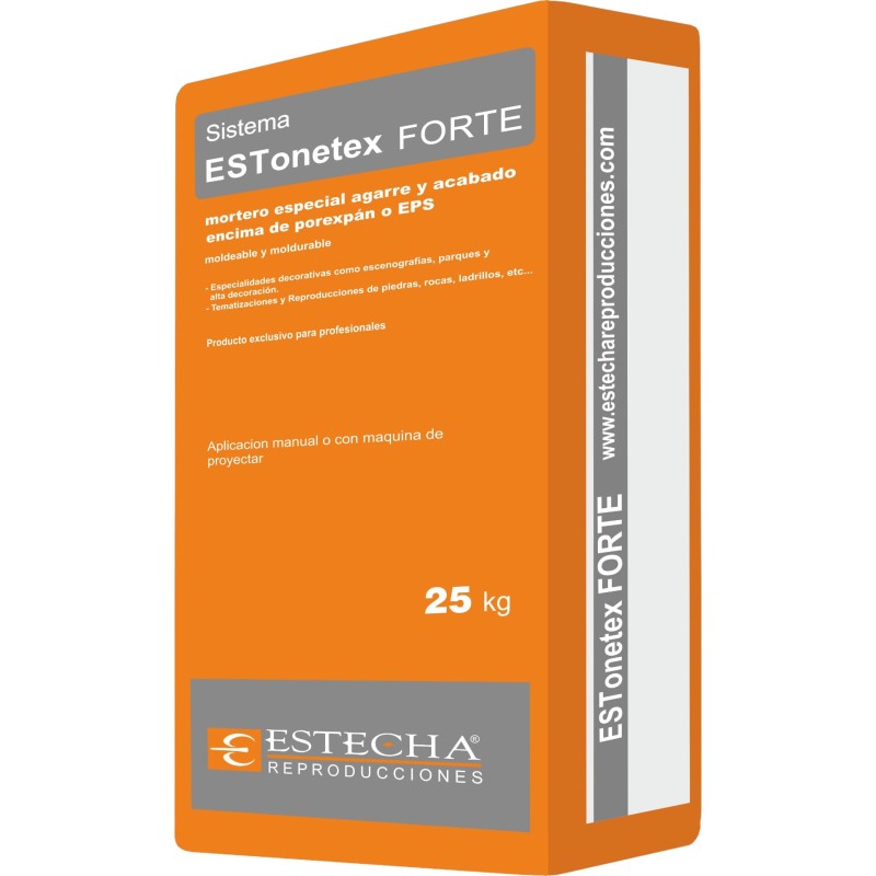 Mortero de capa fina ESTonetex Forte para EPS y XPS