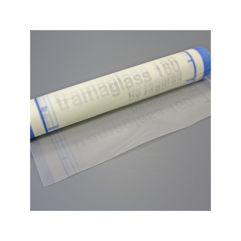 Malla Tramaglass 160 g/m² de fibra de vidrio para SATE