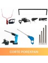 Corte de porexpan