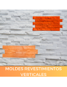Moldes revestimientos verticales